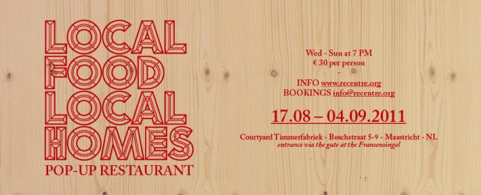 Local Food, Local Homes (c) Postcard of a Painting